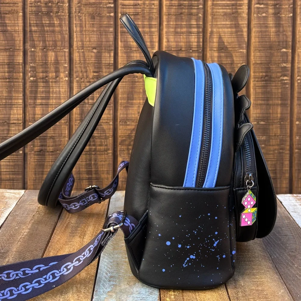 Loungefly Nightmare Before Christmas Oogie Boogie Spin Wheel Mini Backpack